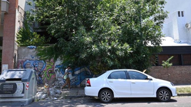 por tercera vez en una semana se incendio un edificio tomado en pleno centro de la plata