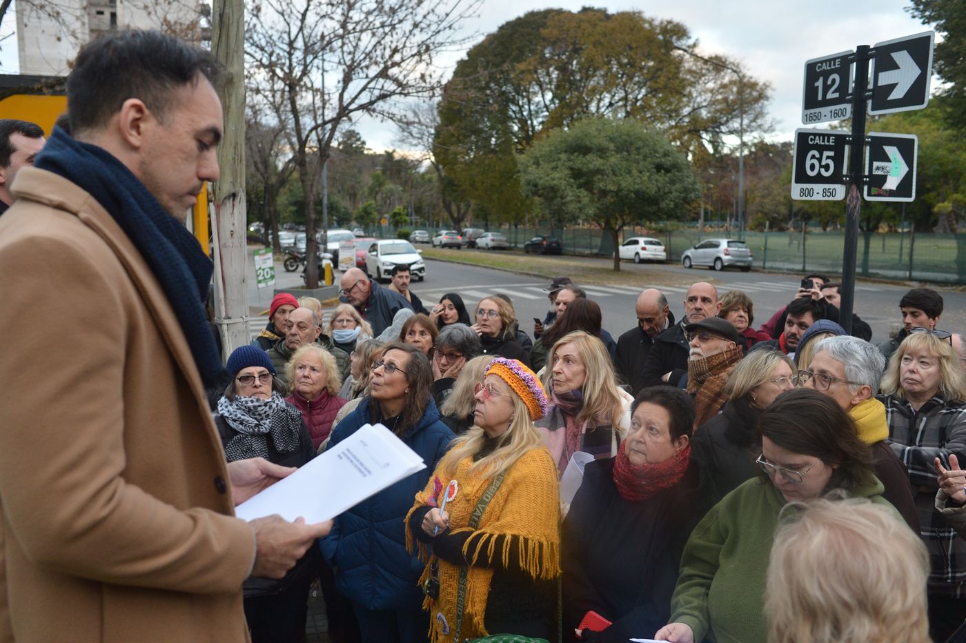 Vecinos del parque Saavedra reclaman contra la ampliación (2) Iván Zanetto