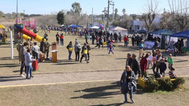 gorina cumplio un siglo de vida y lo celebra con actividades para todos los gustos