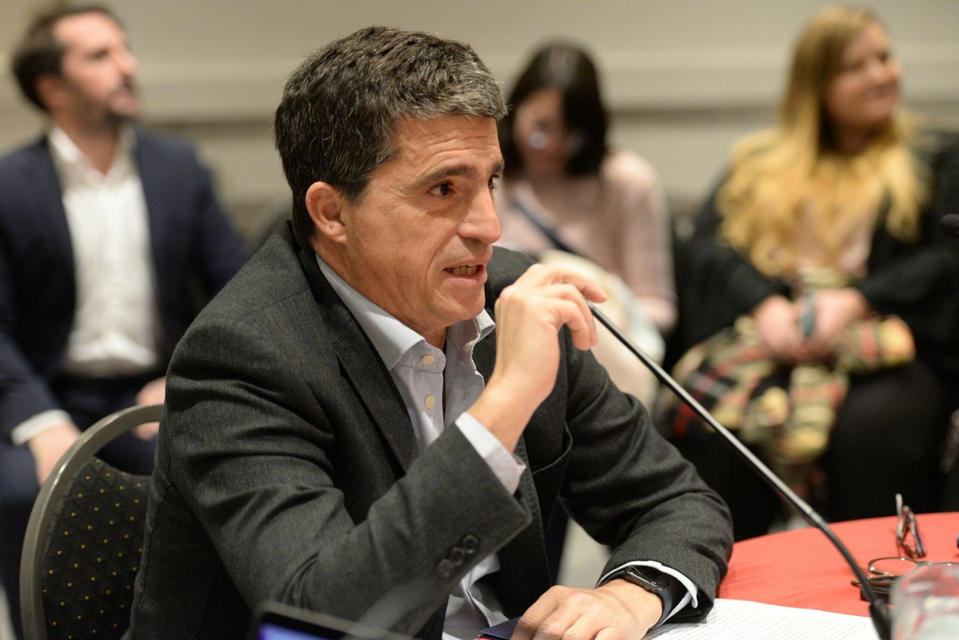 Juan Pablo Allan es el dirigente platense de confianza de Bullrich que hoy está al frente de la ANMAC.