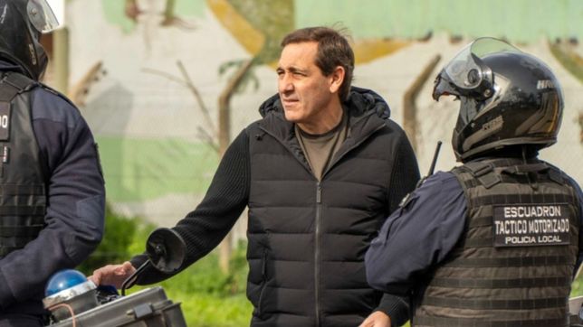 garro superviso un operativo de seguridad y destaco los esfuerzos para prevenir el delito