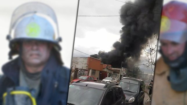 video: le prendio una vela a un santo y desato un feroz incendio en una casa de ensenada
