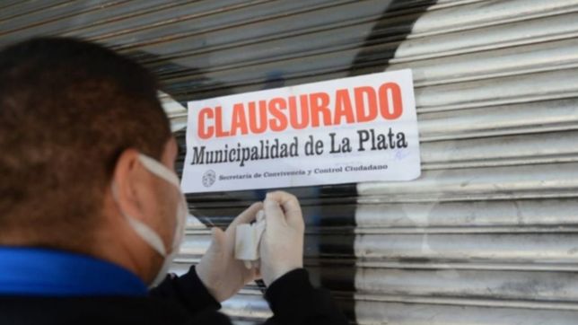 clausuraron restaurantes de diagonal 74 por atender clientes dentro de los locales