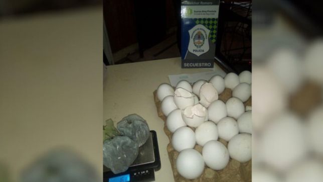 quiso entrar a una carcel de la plata con droga oculta en un maple y la descubrieron