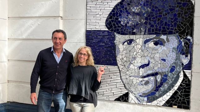 gimnasia homenajeo a griguol con un mosaico en el bosque a dos anos de su fallecimiento