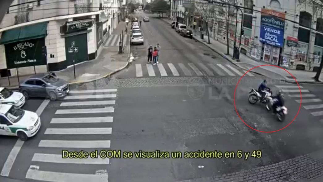 ¿Cómo están los motociclistas que terminaron internados tras chocar en 6 y 49?