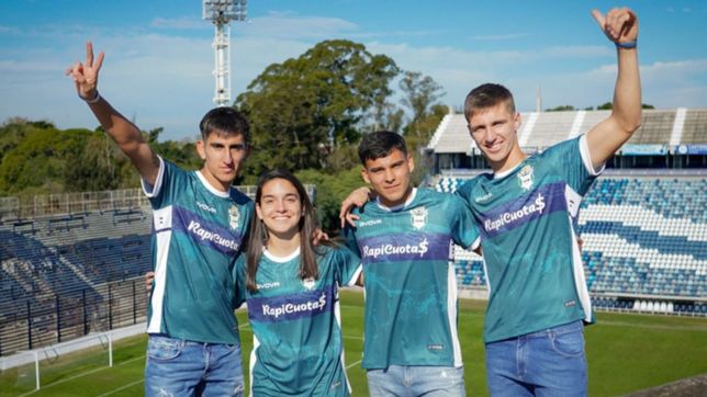gimnasia lanzo una nueva camiseta en homenaje al aniversario de su estadio
