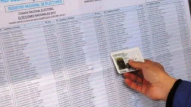 donde se vota y cuando se podra conocer el padron electoral para este 2023