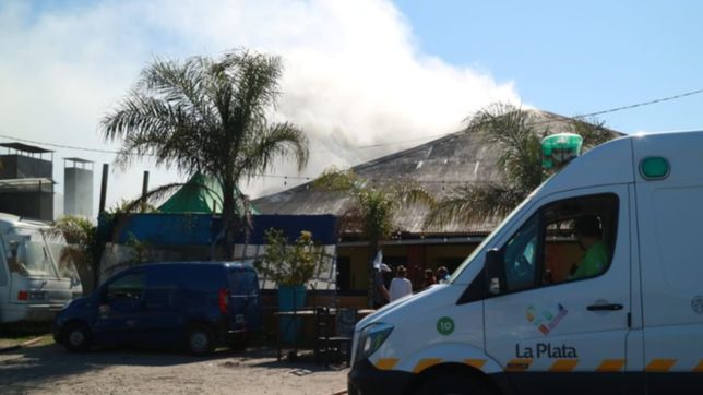 tension en la plata tras un voraz incendio en la parrilla mi cunado