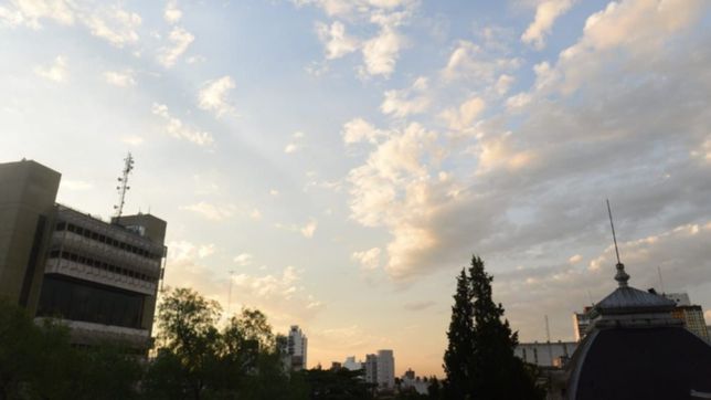domingo fresco y con algunas nubes: asi estara el clima en la plata
