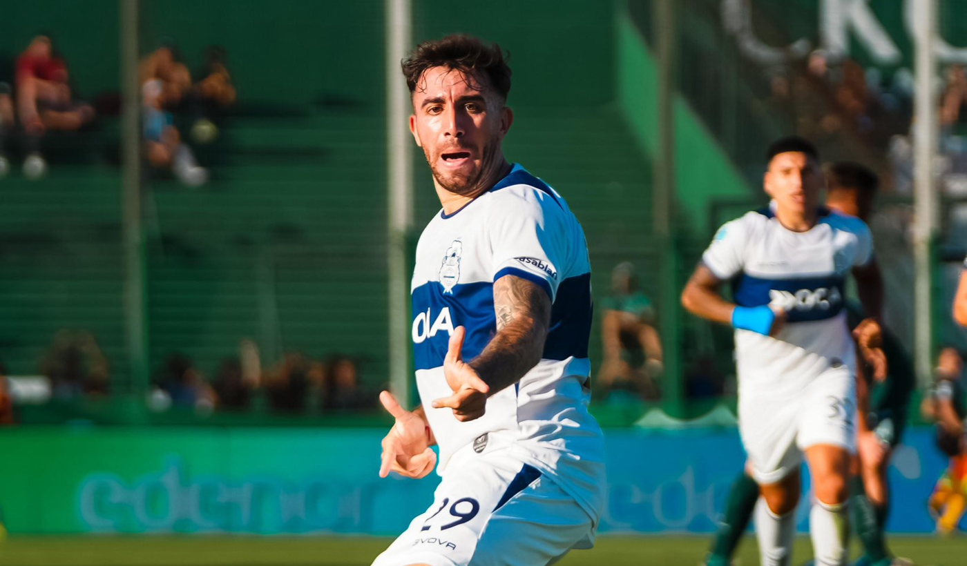 Gimnasia Sarmiento Auzmendia festejo 2