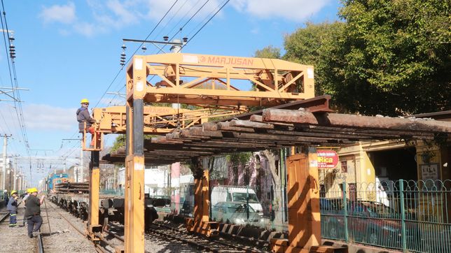 el tren roca no llegara a la cabecera de la plata este domingo por obras en las vias