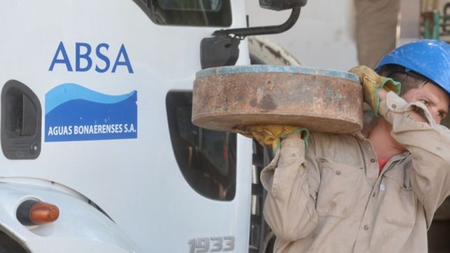 faltara agua en dos barrios de la plata por tareas de mantenimiento de absa