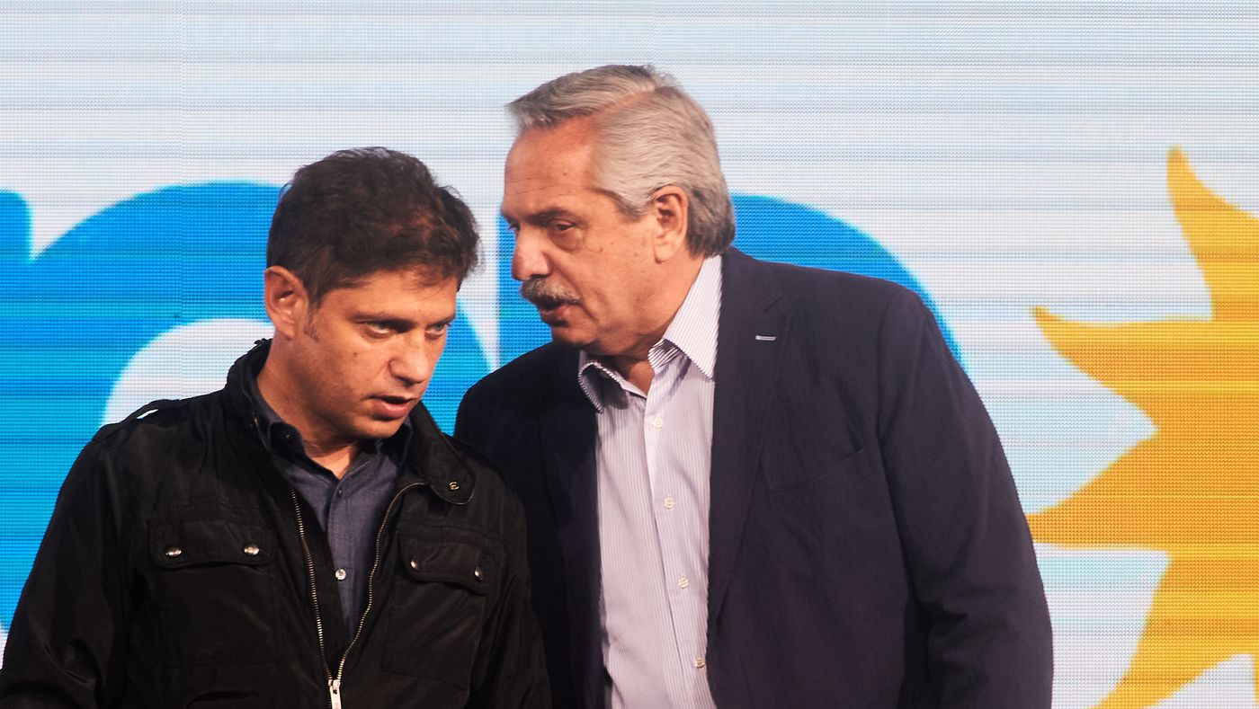 Alberto Fern&aacute;ndez respald&oacute; al gobernador Axel Kicillof y critic&oacute; la postura de Cristina Kirchner