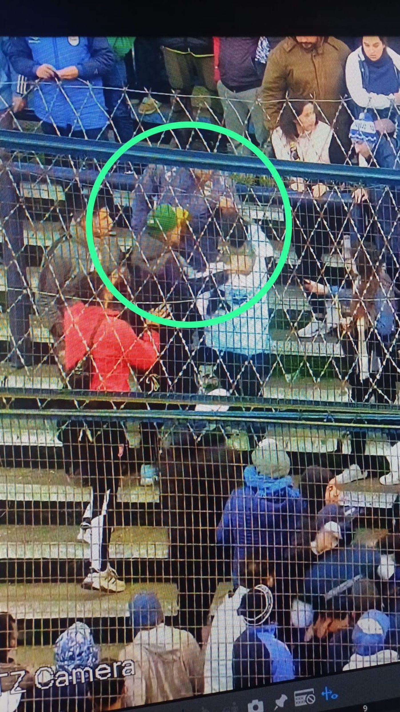 Las filmaciones que obtuvo Aprevide de la tribuna de Gimnasia
