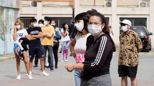 la plata cumplio 20 semanas consecutivas de caida en la cantidad de contagios de covid-19