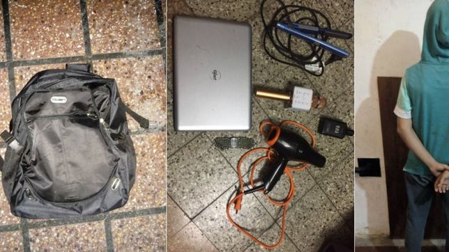 entro a las patadas a una casa de tolosa y la desvalijo, pero termino detenido