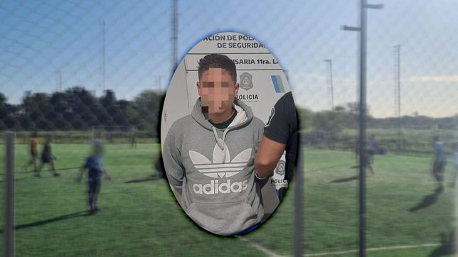 detuvieron al futbolista de la plata que golpeo al arbitro en un partido amateur y lo mando al hospital