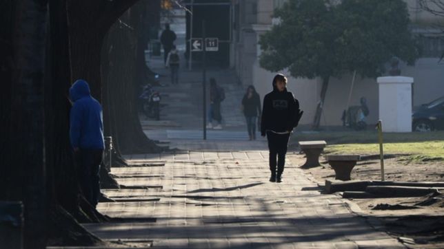 llego noviembre pero parece junio: mucho frio a la manana y una tarde de sol en la plata