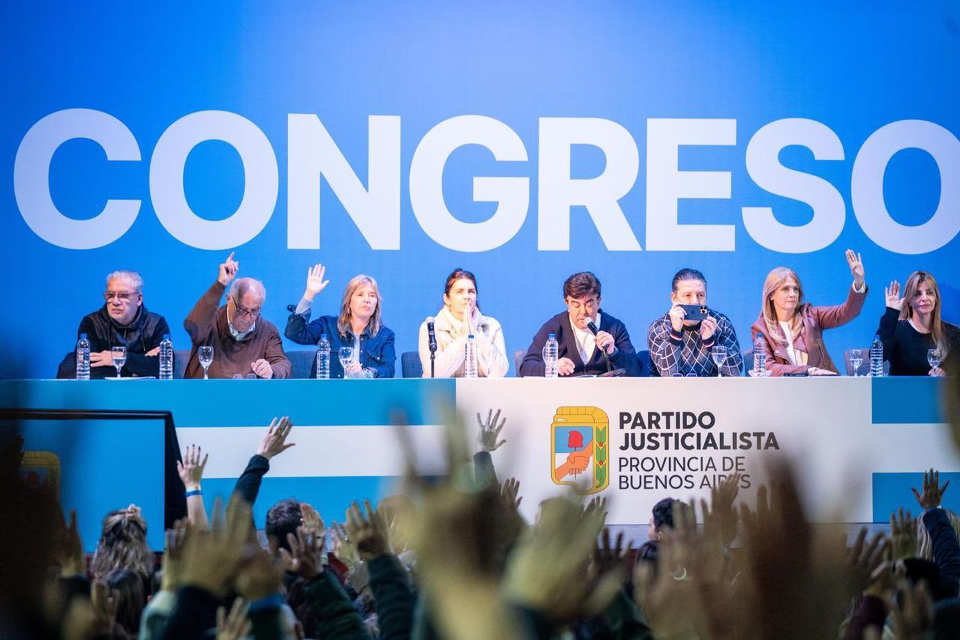 El Congreso del PJ, donde se dio un paso hacia la unidad de cara a las elecciones del 7 de septiembre