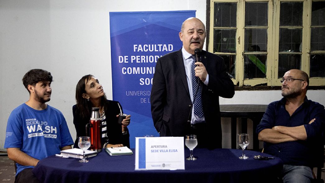 La UNLP abrió una nueva sede en Villa Elisa para la Tecnicatura en Comunicación Digital