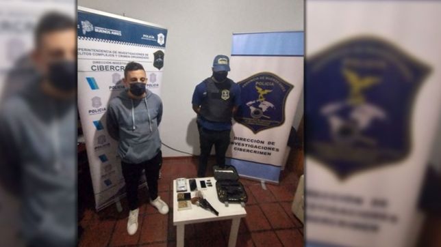 liberaron al hincha de estudiantes que amenazo a la familia de brahian aleman