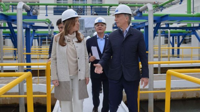 macri y vidal abrazaron una de las empresas que mas dolores de cabeza trae en la plata