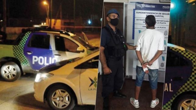 cayo cerca del hospital san martin el negro sombra, acusado de varios robos en la plata