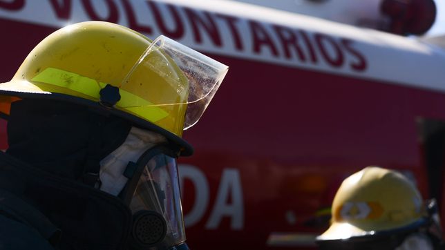un incendio afecto parte del parque ecologico de la plata