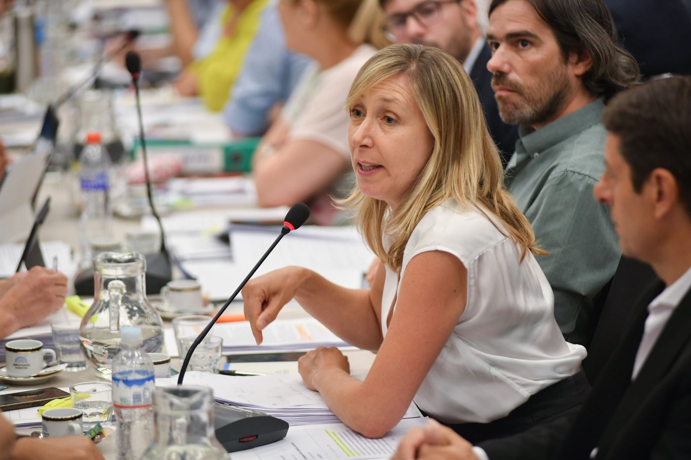 La diputada del PTS votó en contra de la Ley Bases y este viernes visitará La Plata.