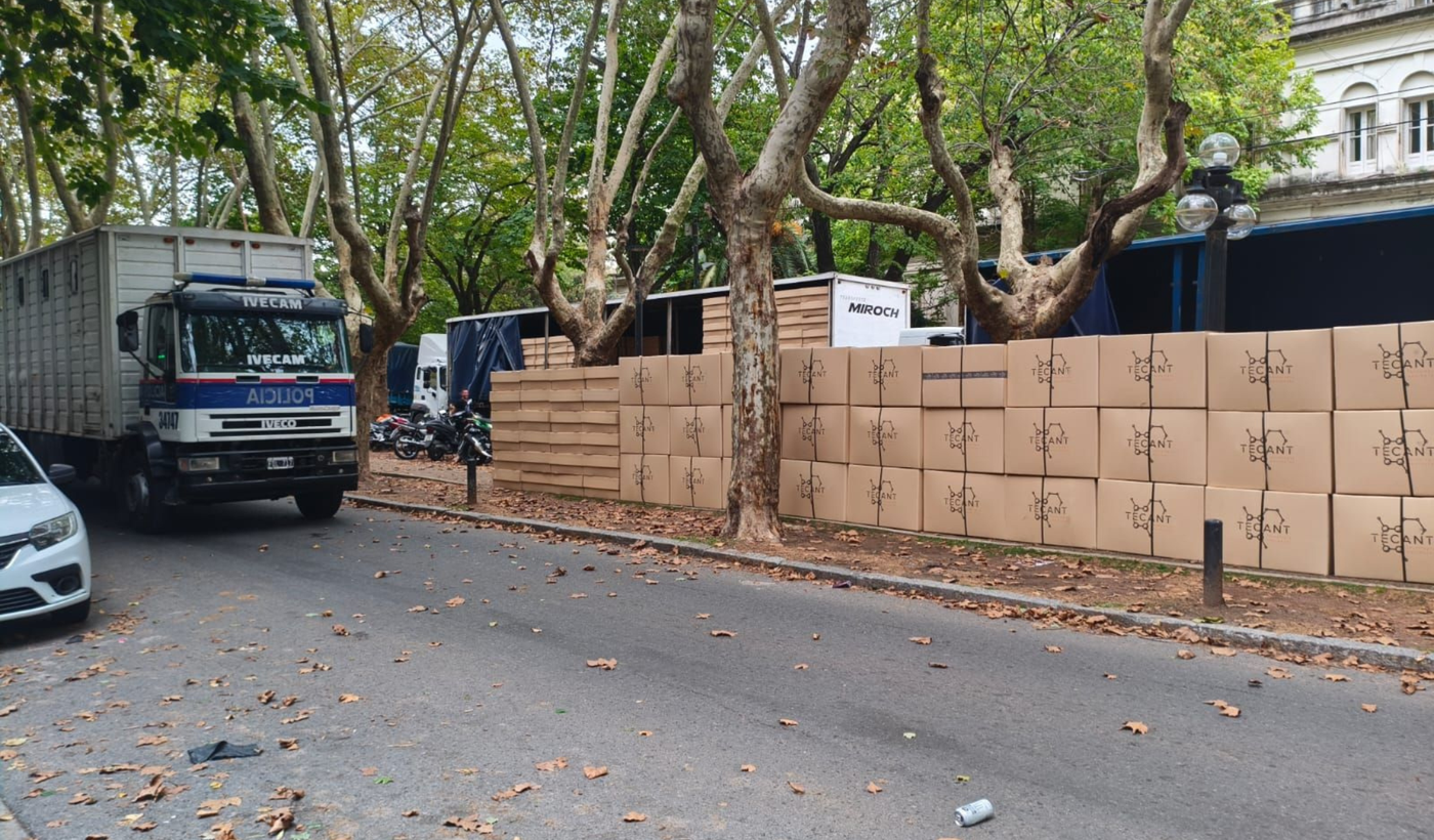 Camiones La Plata Soho chalecos I