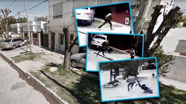 forcejeamos y tiro varios puntazos, el relato de la mujer que apedreo a un motochorro
