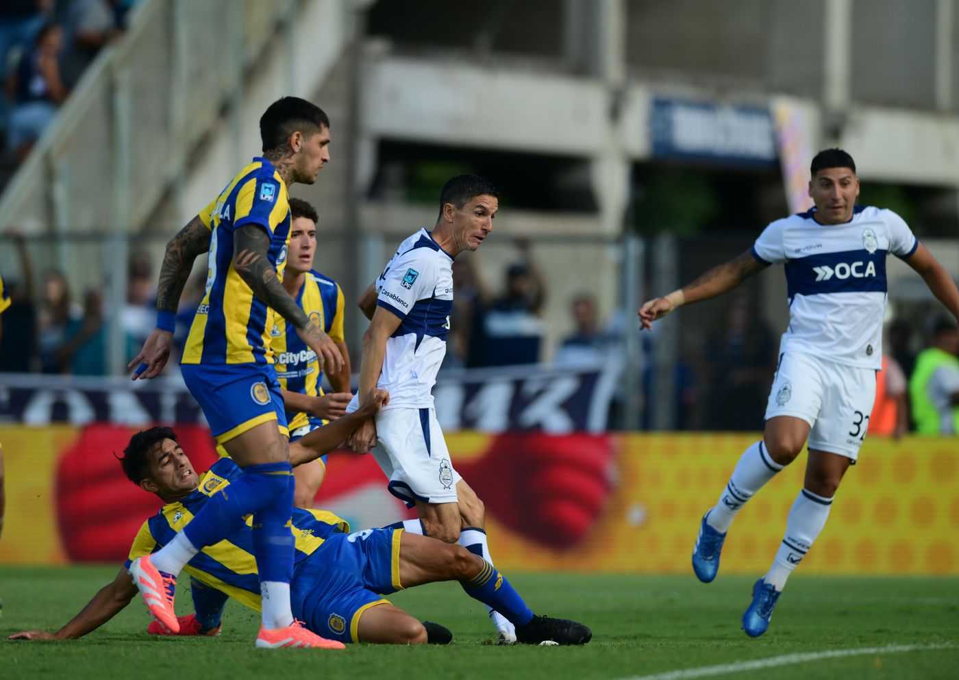 Gimnasia Rosario Central Nacho Fernández gol