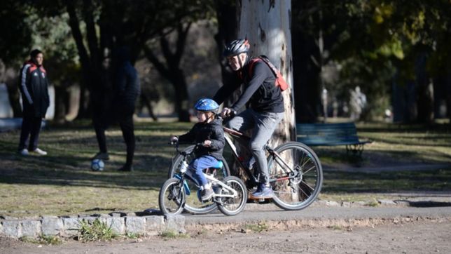 el fin de semana arranco con 3°c, pero vuelve el sol y el buen clima a la plata