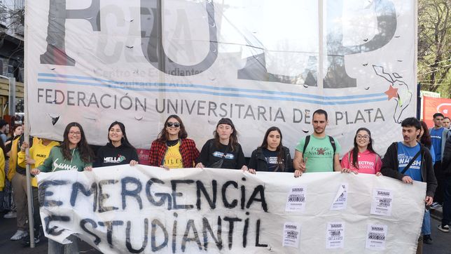 arranca el plan de lucha de la unlp en defensa de la educacion