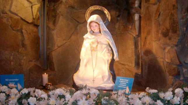 el obispo platense hablo de la llegada de la virgen del cerro: me agradecio hasta vidal