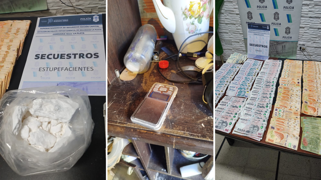 detuvieron a tres jovenes y les secuestraron mas de medio kilo de cocaina