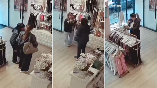 dos mecheras robaron en un local platense y la duena las escracho con un desopilante video