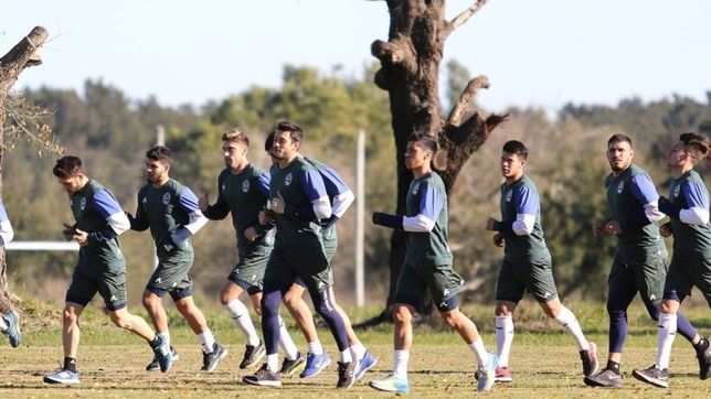 gimnasia se prepara y pedro troglio ultima detalles para visitar a banfield