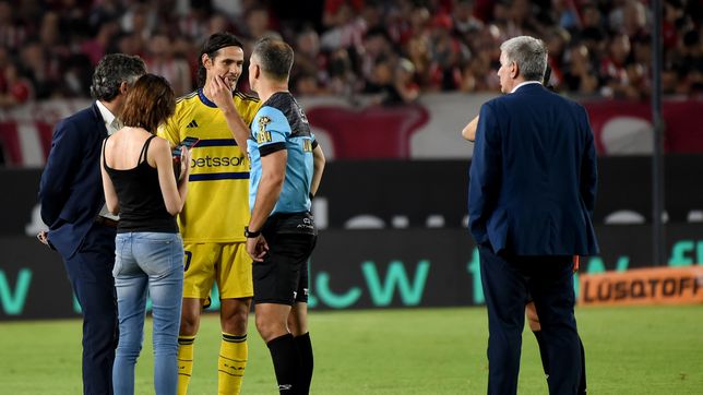 el audio de la charla de edinson cavani mientras javier altamirano sufria la descompensacion