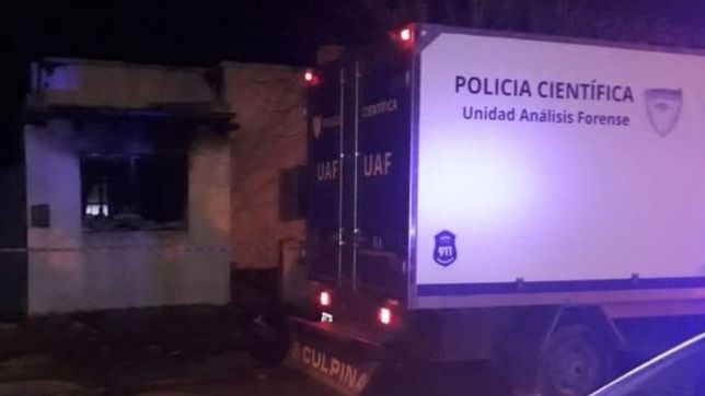 tragedia en berisso: murio un menor de 14 anos que no pudo escapar del incendio de su casa