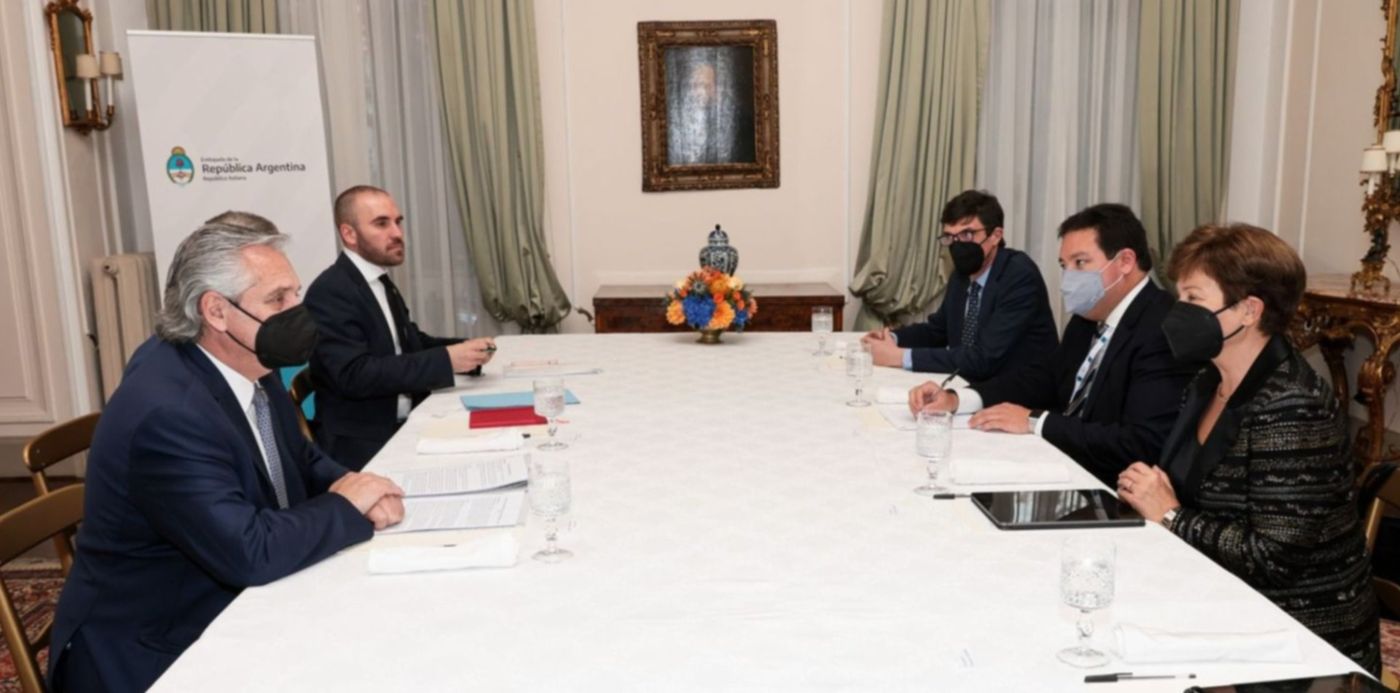 Kristalina Georgieva Alberto Fernández Martín Guzmán FMI - Kristalina Georgieva Alberto Fernández Martín Guzmán FMI en Roma