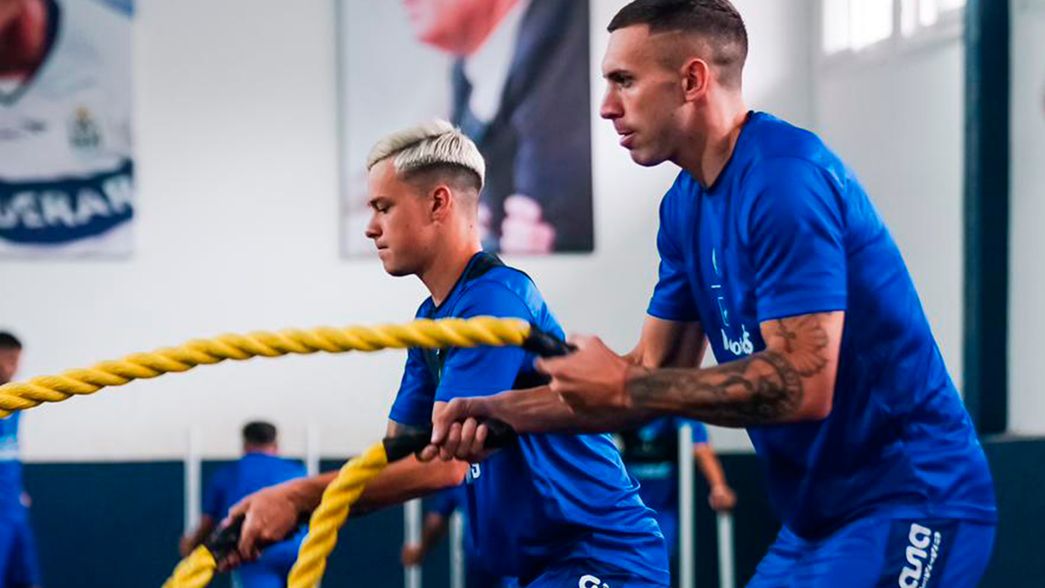 Matías Abaldo y Norberto Briasco, los destacados en Gimnasia