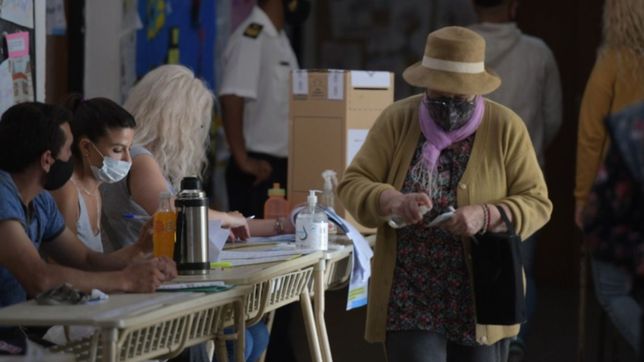 a minutos del cierre de los comicios, ya voto el 64,5% del padron
