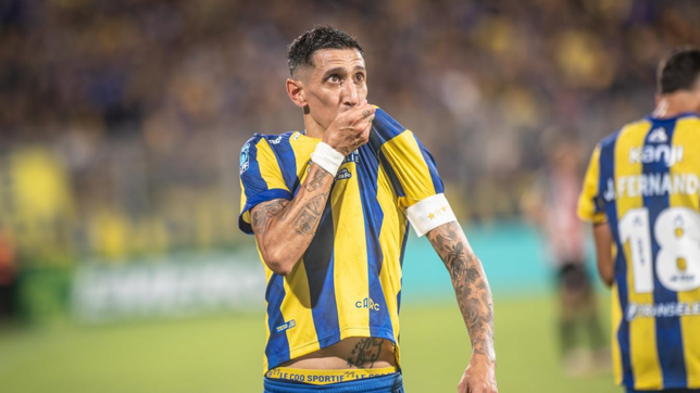 de romper la pared a levantar un muro con el futbol argentino: el momento de furia de angel di maria