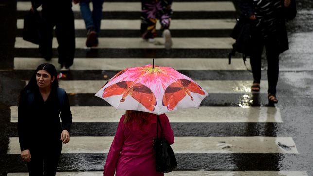 lanzan un alerta amarillo en la plata por la llegada de fuertes lluvias
