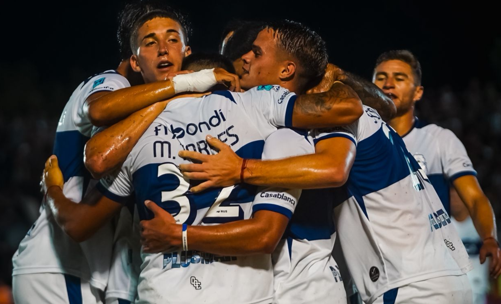 Gimnasia de Mendoza Gimnasia festejo gol