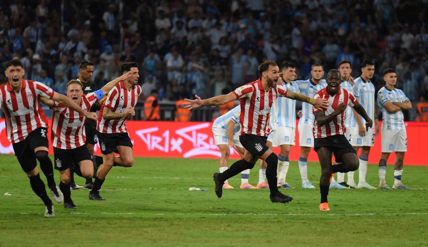 Estudiantes Racing Santiago del estero festejo 6