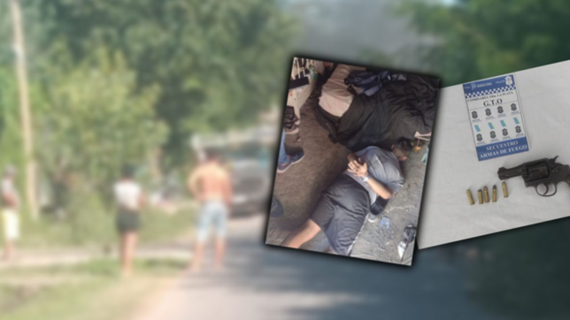 disparos, incendios y detenidos en el barrio el retiro por un sangriento conflicto vecinal