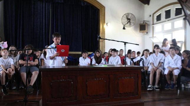 asumieron las nuevas autoridades infantiles en la republica de los ninos